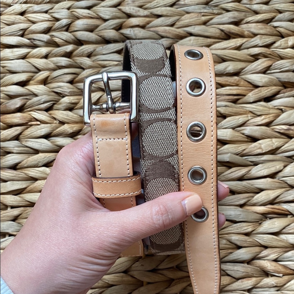 Coach Signature C Belt - women’s